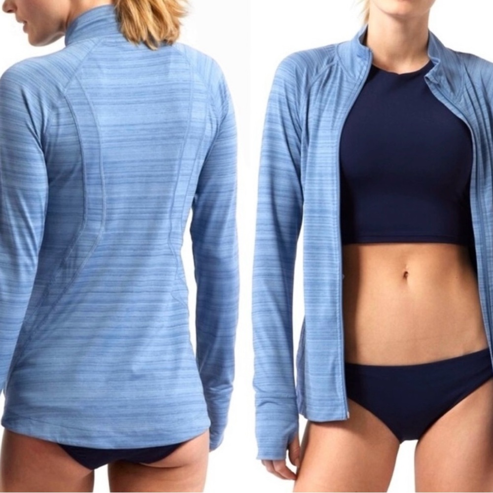 Athleta Pacifica Illume UPF Full Zip Jacket M NWT